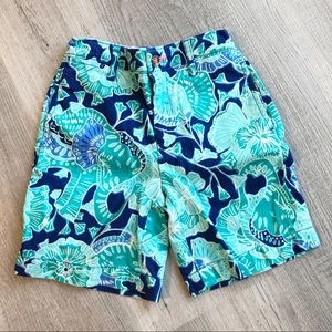 Lilly Pulitzer Boy’s Beaumont Shorts, Mint to Be